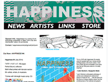 Tablet Screenshot of happinesscomix.net